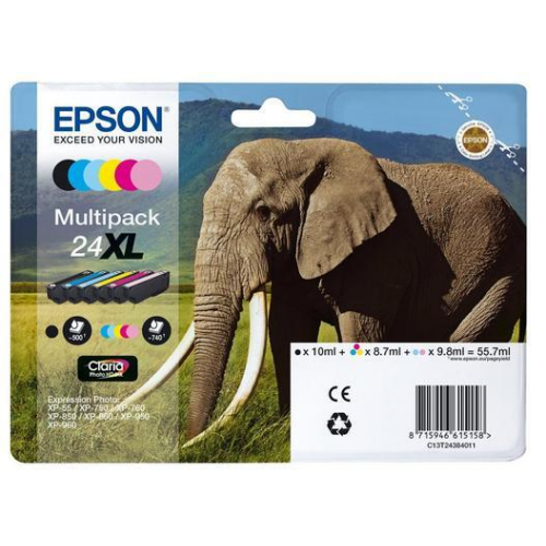 Epson 24 (Elephant) Ink Cartridges