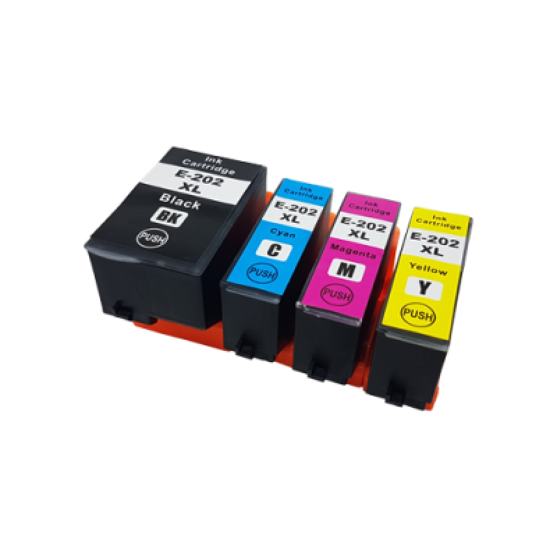 Compatible Epson 202XL Ink Cartridge Multipack - 4 Inks