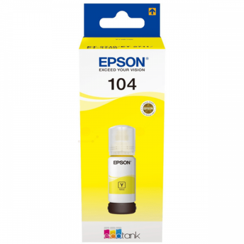 Epson 104 Original Yellow Ink Bottle