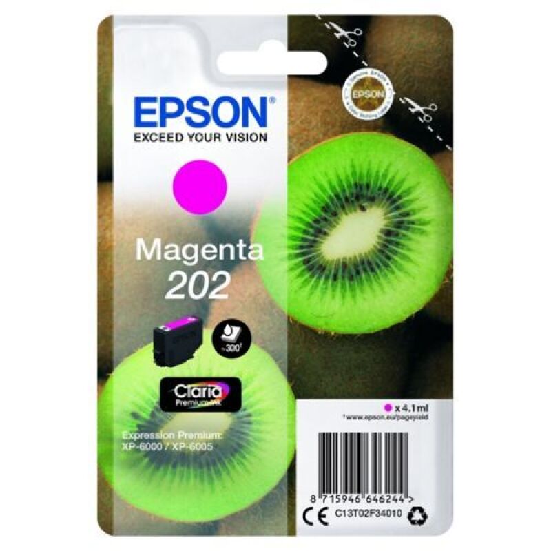 Epson 202 Original Magenta Ink Cartridge