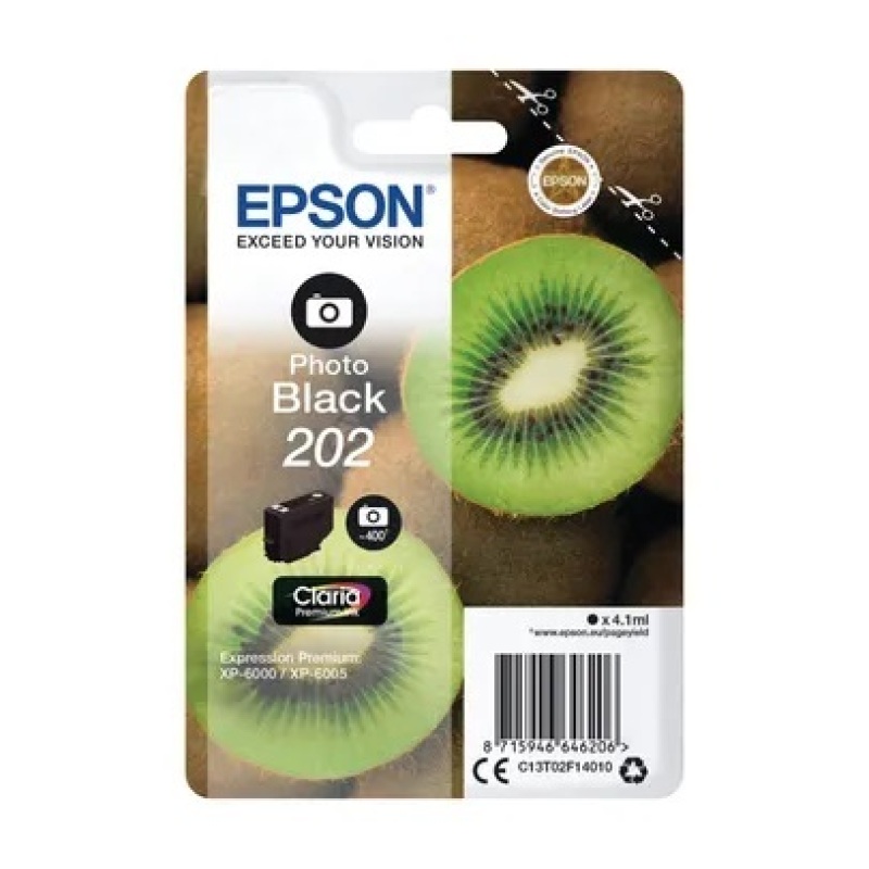 Epson 202 Original Photo Black Ink Cartridge