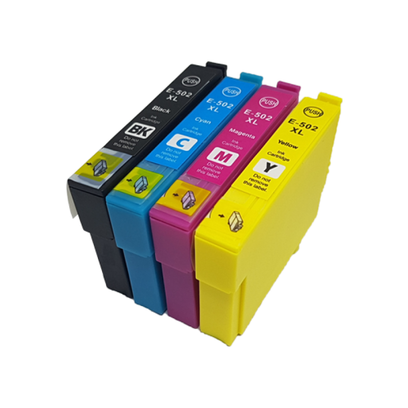 Compatible Epson 502XL Ink Cartridge Multipack - 4 Inks