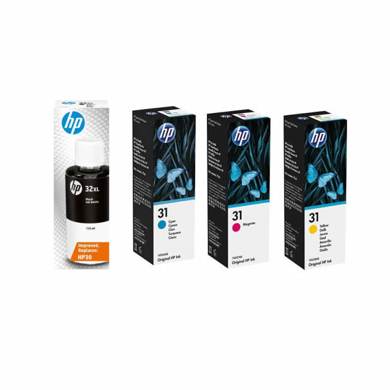 HP 32XL / 31 Original Ink Bottle Multipack