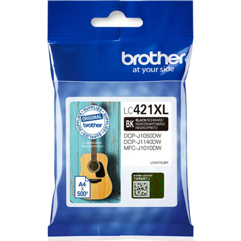 Brother LC421XL High Capacity Original Ink Cartridge Multipack