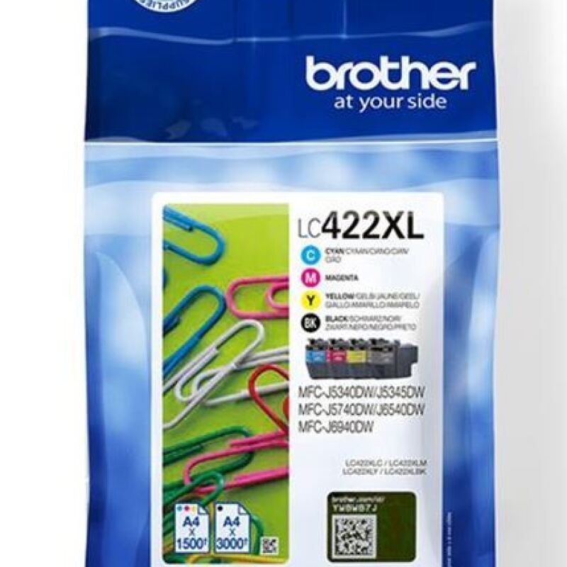 Brother LC422XL Original Ink Cartridge Pack