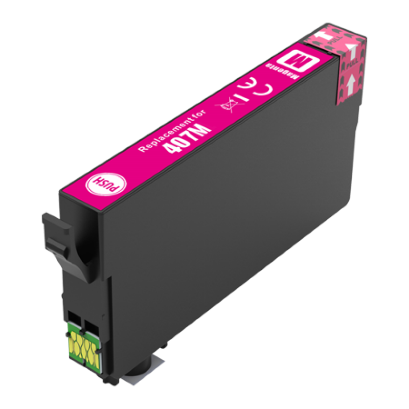 Compatible Epson 407XL Magenta Ink Cartridges