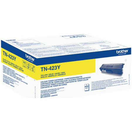 Brother TN423Y Original Toner Cartridge - Yellow