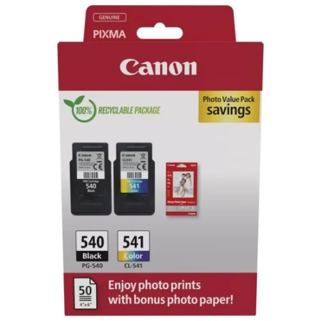 Canon PG-540/CL-541 Multipack Ink Cartridge BK/C/M/Y Original Canon PG-540/CL-541 Multipack Ink Cartridge BK/C/M/Y Original