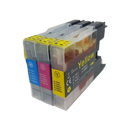 Compatible Brother LC1240XL Ink Cartridge Colour Pack - 3 Inks