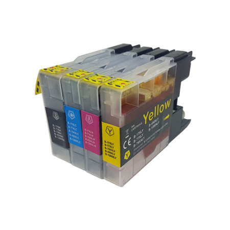 Compatible Brother LC1240XL Ink Cartridge Multipack - 4 Inks