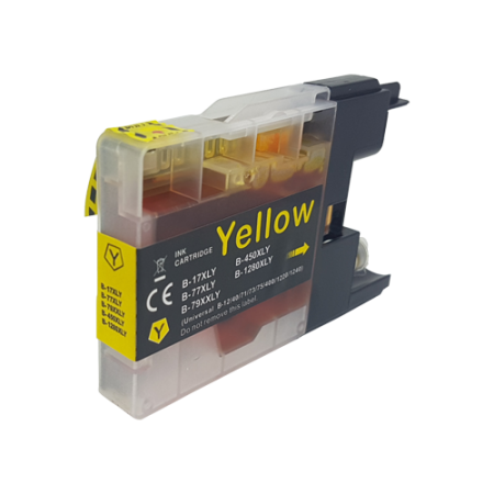 Compatible Brother LC1280XL Yellow Ink Cartridge