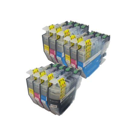 Compatible Brother LC3211 Ink Cartridge 10 Pack - Extra Colours