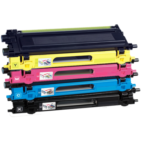 Compatible Brother TN-130 Toner Cartridge Multipack - 4 Toners