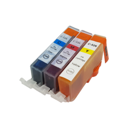 Compatible Canon CLI-526 Ink Cartridge Colour Pack - 3 Inks