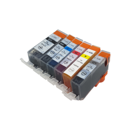 Compatible Canon PGI-525 / CLI-526 Ink Cartridge Multipack - 6 Inks