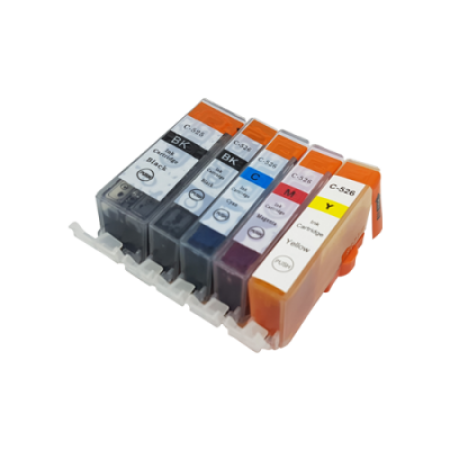 Compatible Canon PGI-525 / CLI-526 Ink Cartridge Multipack - 5 Inks