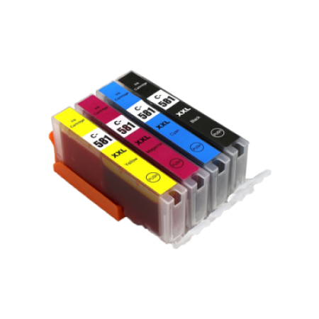 Compatible Canon CLI-581XXL Ink Cartridge Colour Pack - 4 Inks