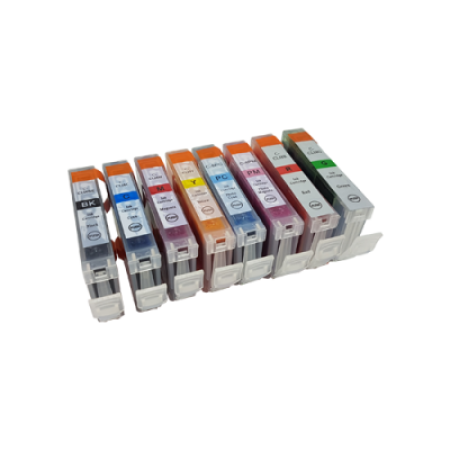 Compatible Canon CLI-8 Ink Cartridge Multipack - 8 Inks