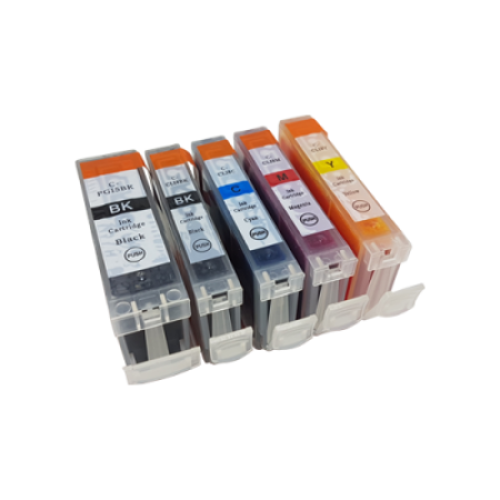 Compatible Canon PGI-5 / CLI-8 Ink Cartridge Multipack - 5 Inks