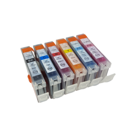 Compatible Canon CLI-8 Ink Cartridge Multipack - 6 Inks