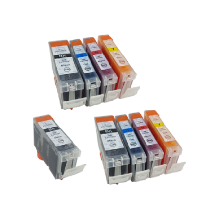 Compatible Canon PGI-5 / CLI-8 Ink Cartridge 9 Pack - Extra PGI-5