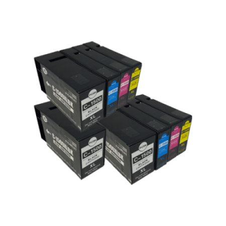 Compatible Canon PGI-1500XL Ink Cartridge 9 Pack - Extra Black