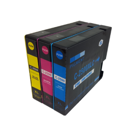 Compatible Canon PGI-2500XL Ink Cartridge Colour Pack - 3 Inks