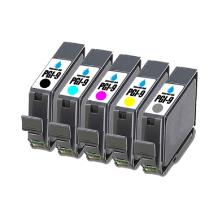 Compatible Canon PGI-9 Ink Cartridge Multipack - 5 Inks