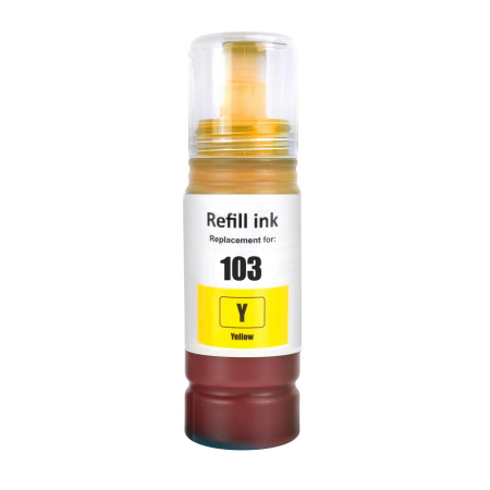 Compatible Epson 103 Yellow Ink Bottle