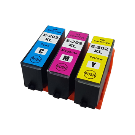 Compatible Epson 202XL Ink Cartridge Colour Pack - 3 Inks