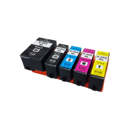 Compatible Epson 202XL Ink Cartridge Multipack - 5 Inks