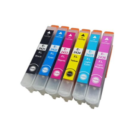 Compatible Epson 24XL Ink Cartridge Multipack - 6 Inks