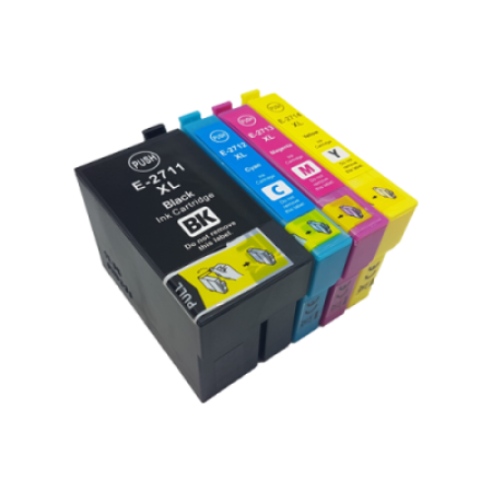 Compatible Epson 27XL Ink Cartridge Multipack - 4 Inks