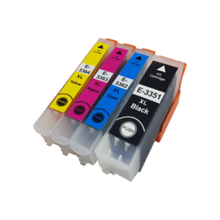 Compatible Epson 33XL Ink Cartridge Multipack - 4 Inks