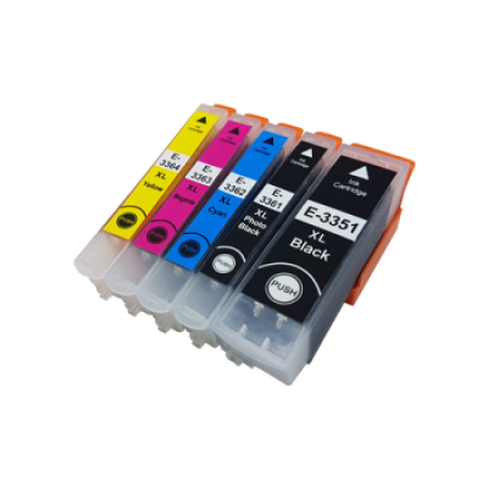 Compatible Epson 33XL Ink Cartridge Multipack - 5 Inks