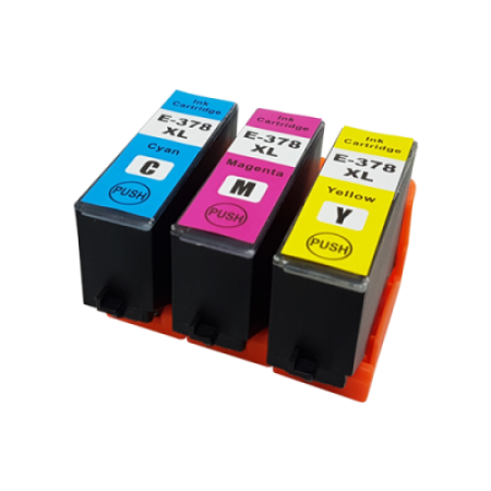 Compatible Epson 378XL Ink Cartridge Colour Pack - 3 Inks