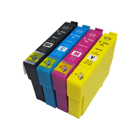 Compatible Epson 502XL Ink Cartridge Multipack - 4 Inks