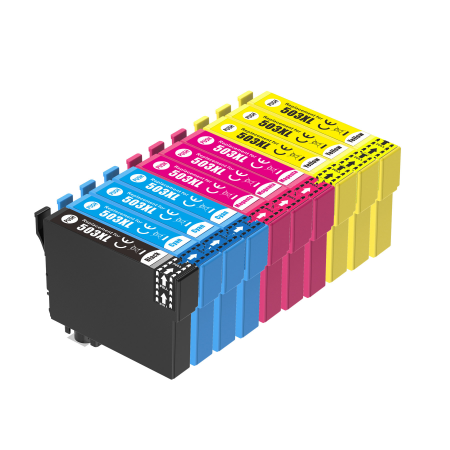 Compatible Epson 503XL Ink Cartridge 10 Pack - Extra Colours