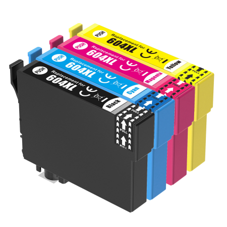 Compatible Epson 604XL Ink Cartridge Multipack - 4 Inks