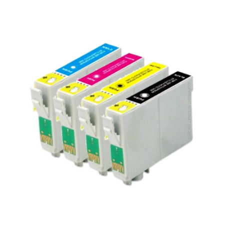 Compatible Epson T0441 - T0444 Ink Cartridge Multipack - 4 Inks