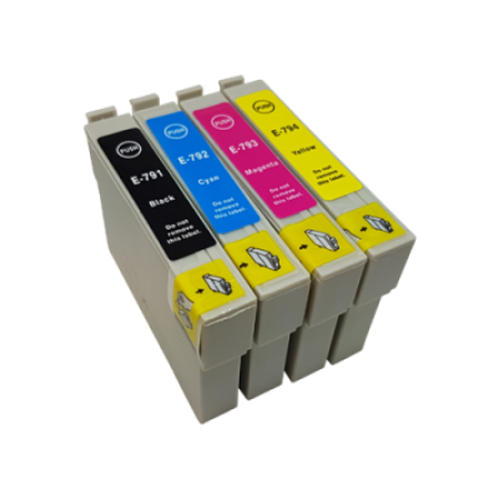 Compatible Epson T0791 - T0794 Ink Cartridge Multipack - 4 Inks