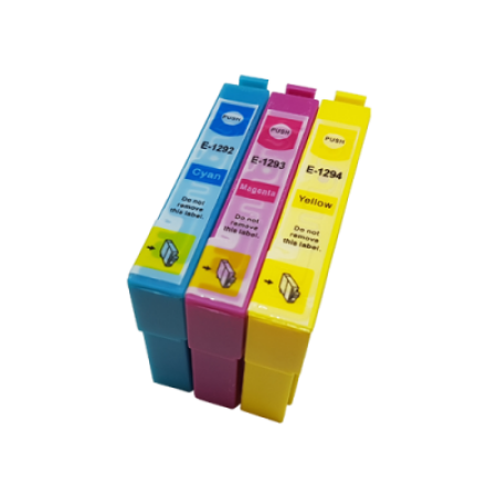 Compatible Epson T1292 - T1294 Ink Cartridge Colour Pack - 3 Inks