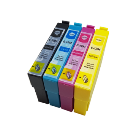 Compatible Epson T1291 - T1294 Ink Cartridge Multipack - 4 Inks