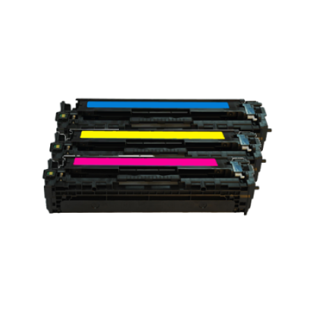 Compatible HP 122A Toner Cartridge Colour Pack - 3 Toners