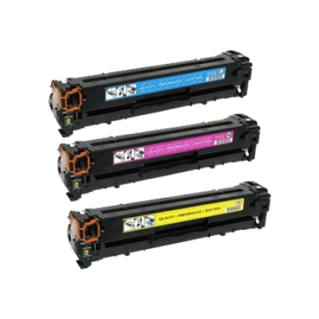 Compatible HP 126A Toner Cartridge Colour Pack - 3 Toners