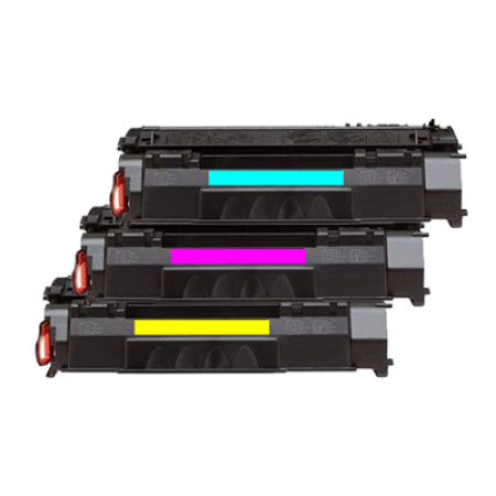 Compatible HP 201X Toner Cartridge Colour Pack - 3 Toners