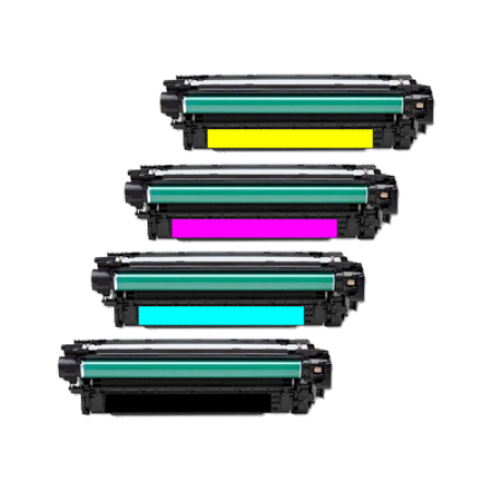 Compatible HP 507A Toner Cartridge Multipack - 4 Toners