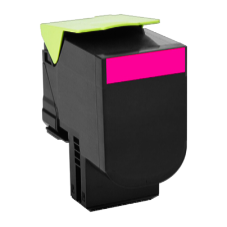 Compatible Lexmark 802HM High Capacity Toner Cartridge - Magenta