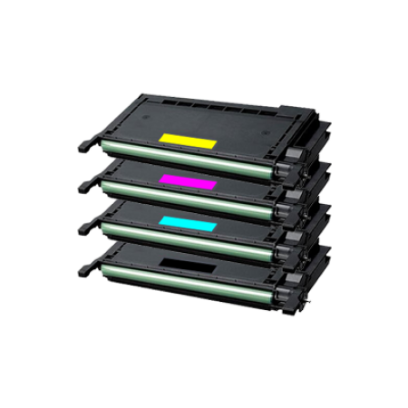 Compatible Samsung CLP-600A Toner Cartridge Multipack - 4 Toners