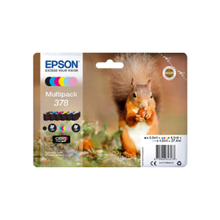 Epson 378 T3788 Original Ink Cartridge Multipack - 6 Inks